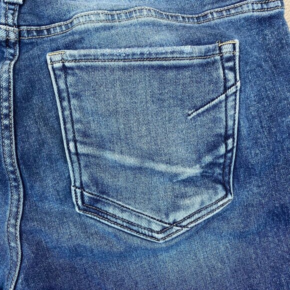 BKE Men's Jeans Size 32x35.5 Payton Mid Rise Bootcut Blue Denim Casual Y2K - Picture 11 of 15